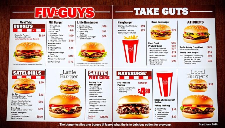Five Guys Menu With Prices