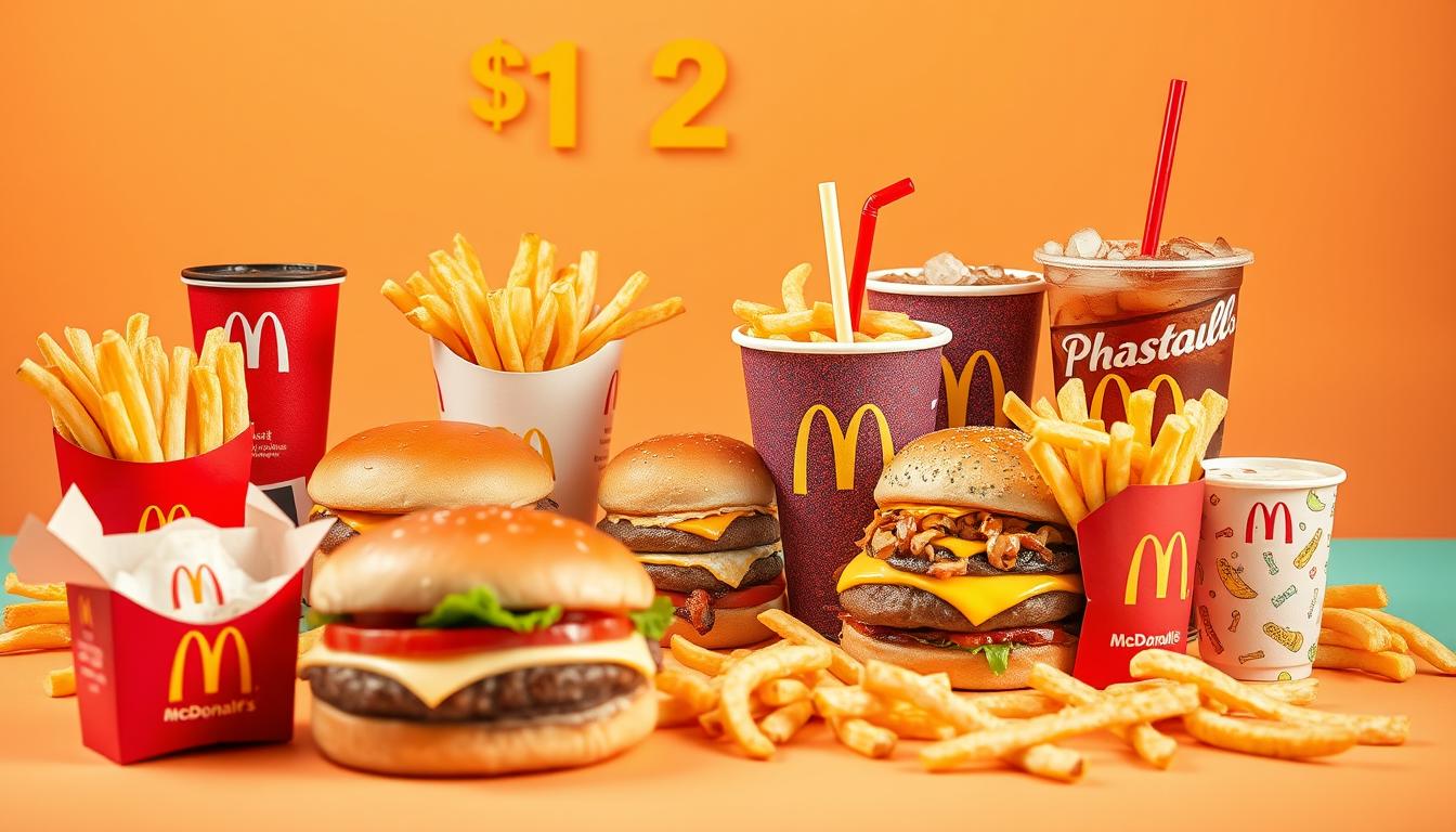 McDonald's $1 $2 $3 Menu with Prices