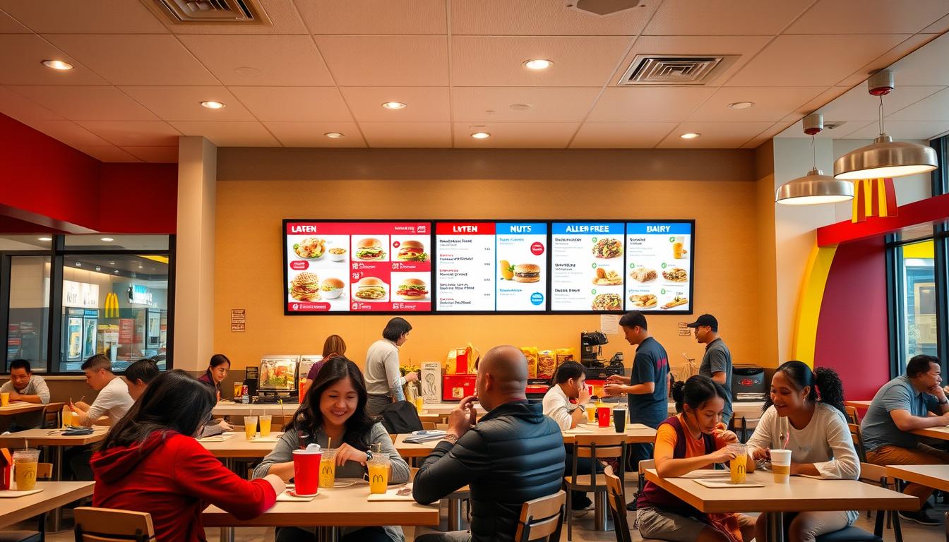 McDonald's Allergen Menu