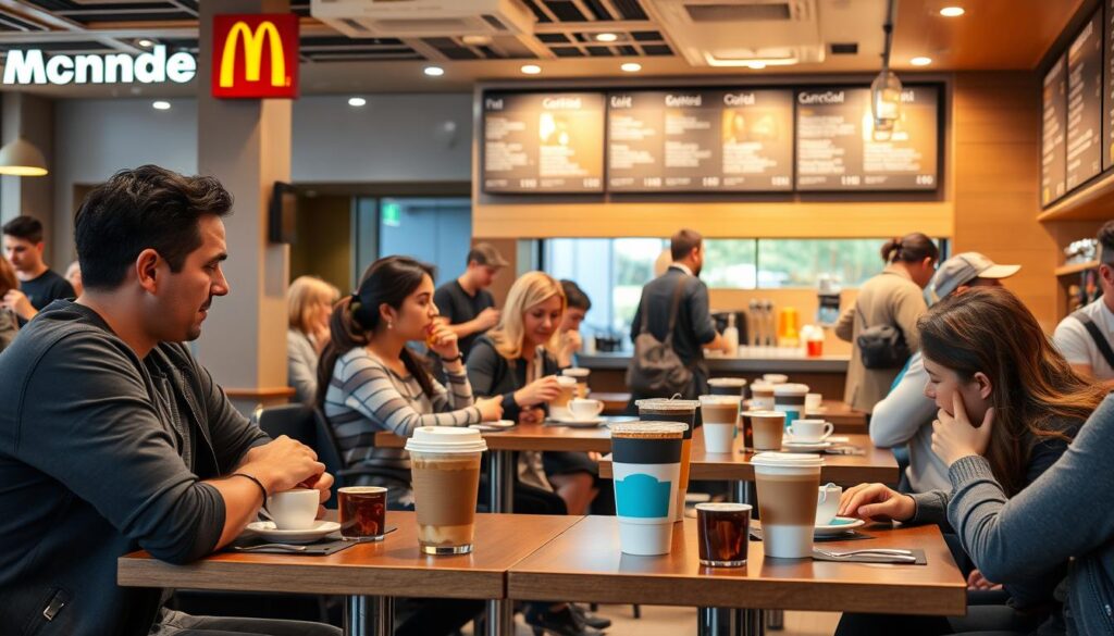 McDonald's coffee accessibility