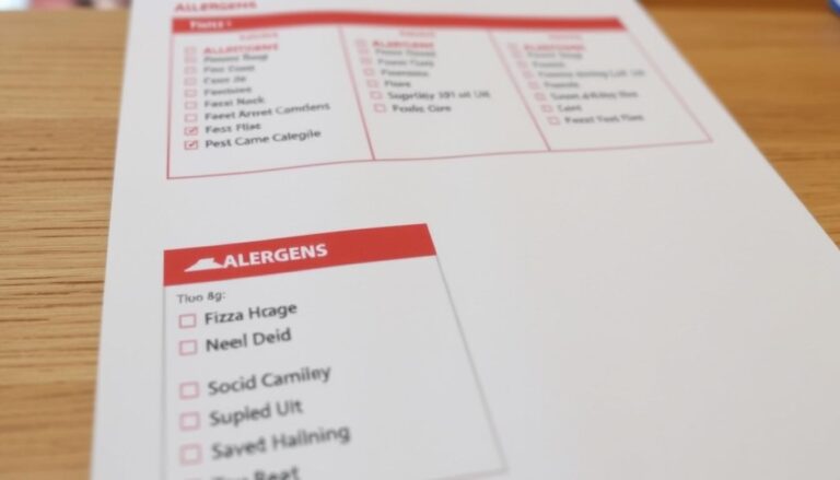 Pizza Hut Allergen Menu