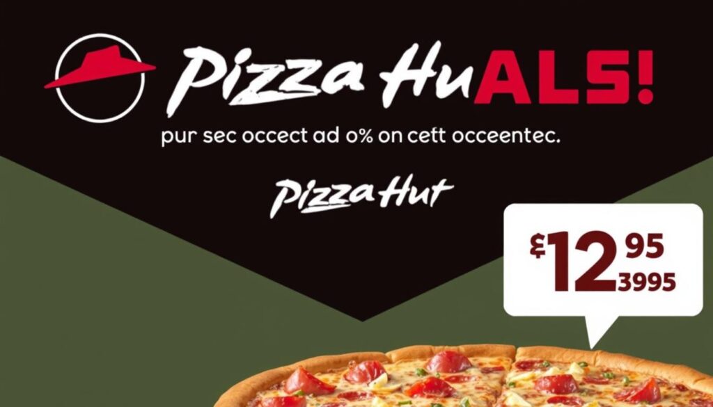 Pizza Hut specials and promotions