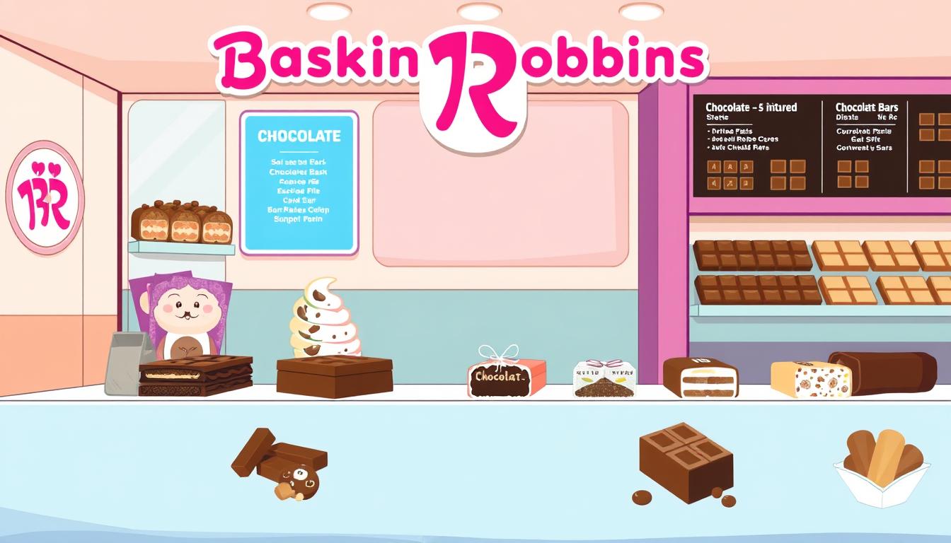 baskin robbins dubai chocolate bar menu