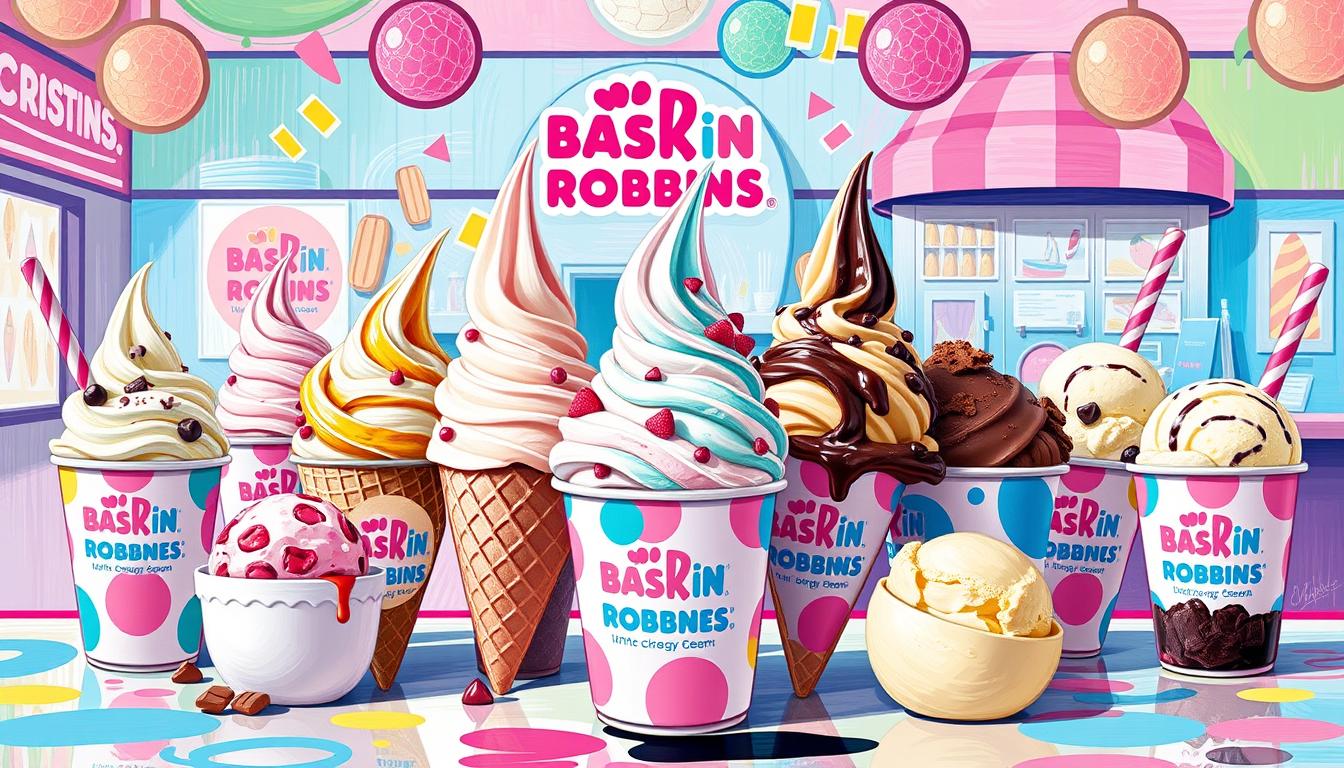 baskin robbins menu flavors
